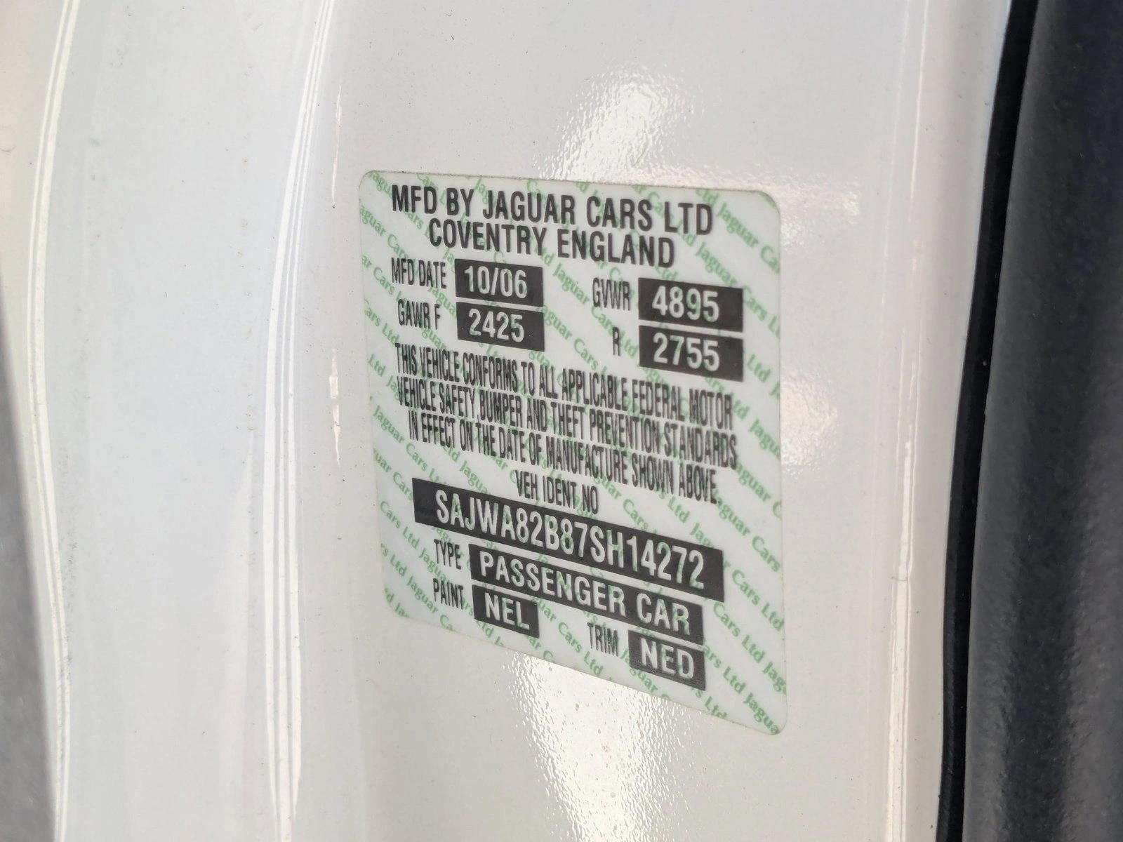 2007 Jaguar XJ 4dr Sdn Vanden Plas