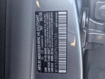 2023 Mercedes-Benz CLA AMG® CLA 35 4MATIC® Coupe