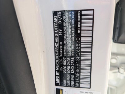 2025 Mercedes-Benz C-Class C 300 Sedan