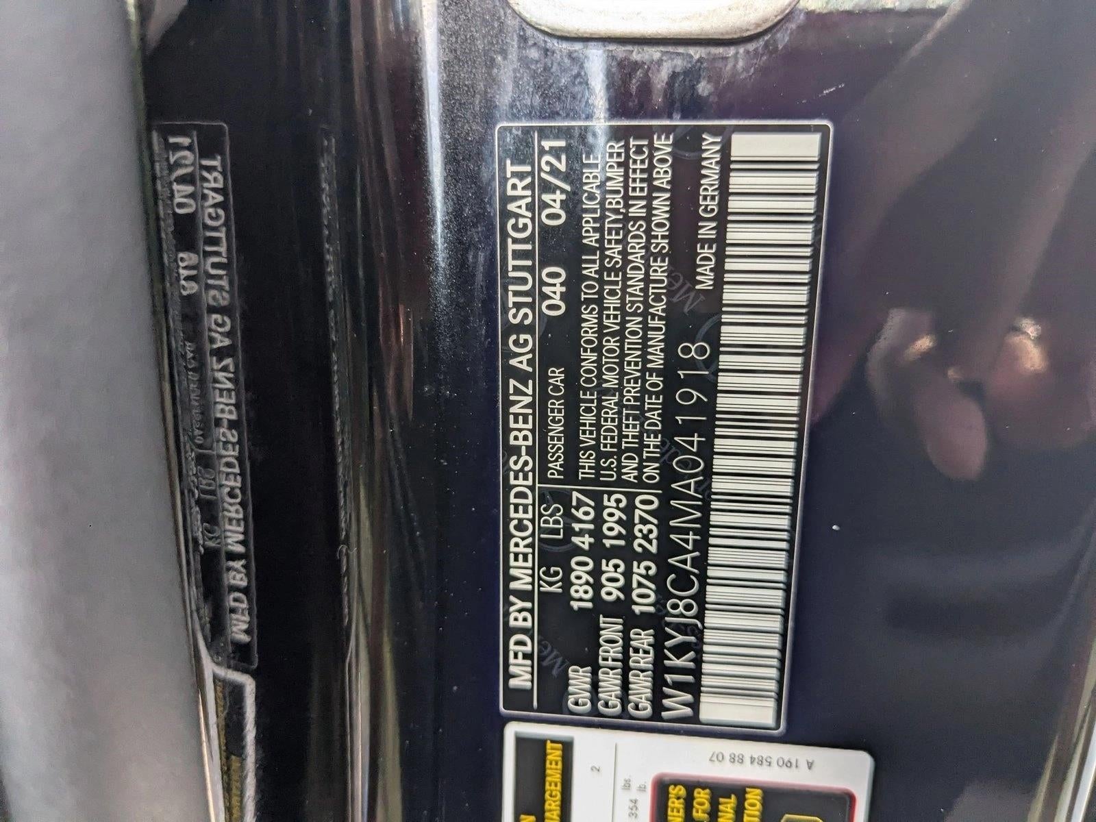 2021 Mercedes-Benz AMG® GT AMG® GT Coupe