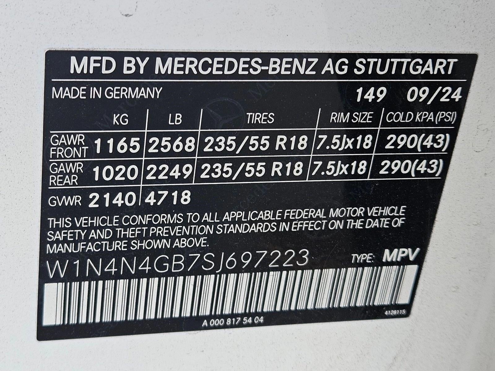 2025 Mercedes-Benz GLA GLA 250 SUV