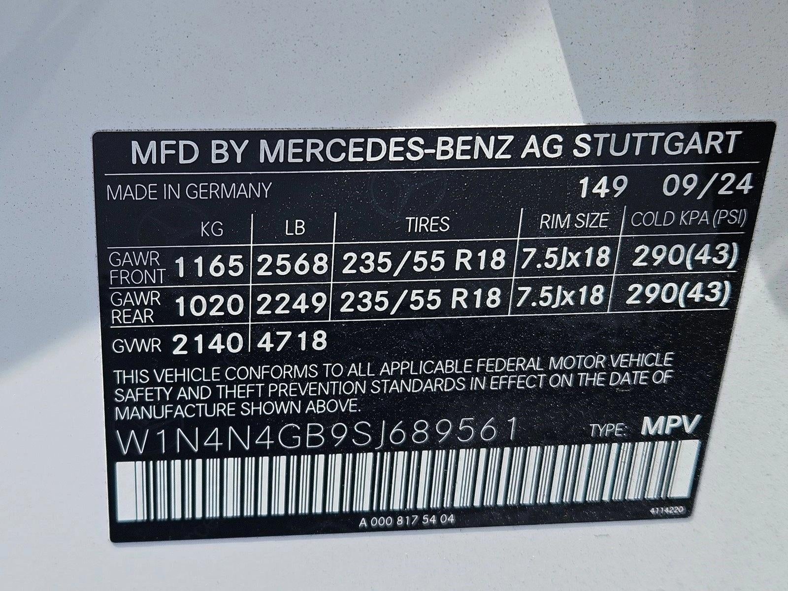 2025 Mercedes-Benz GLA GLA 250 SUV