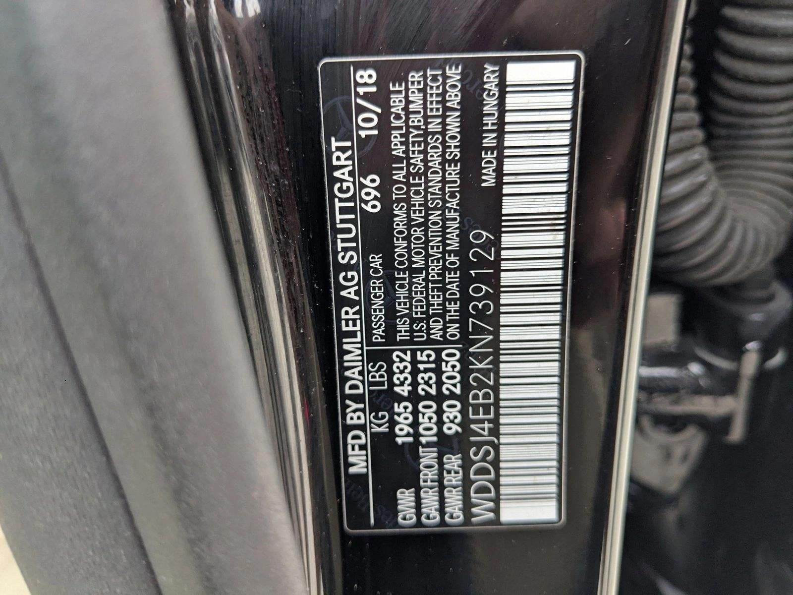 2019 Mercedes-Benz CLA CLA 250 Coupe