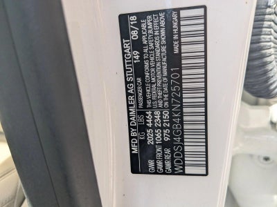 2019 Mercedes-Benz CLA CLA 250 4MATIC® Coupe