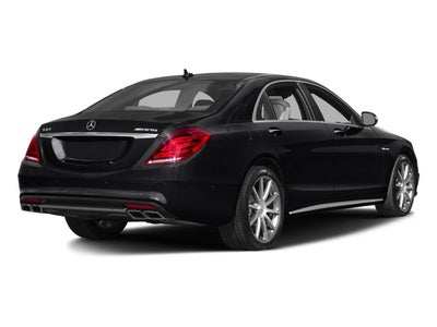 2016 Mercedes-Benz S-Class AMG® S 63 4MATIC® Sedan