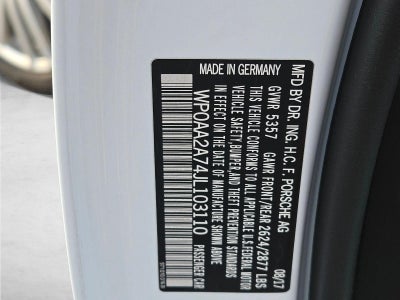 2018 Porsche Panamera 4 AWD