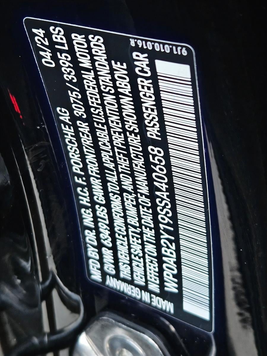 2025 Porsche Taycan 4S AWD
