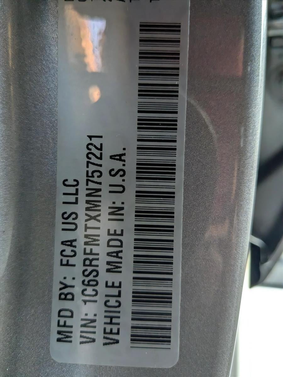 2021 RAM 1500 Big Horn 4x4 Crew Cab 6'4" Box