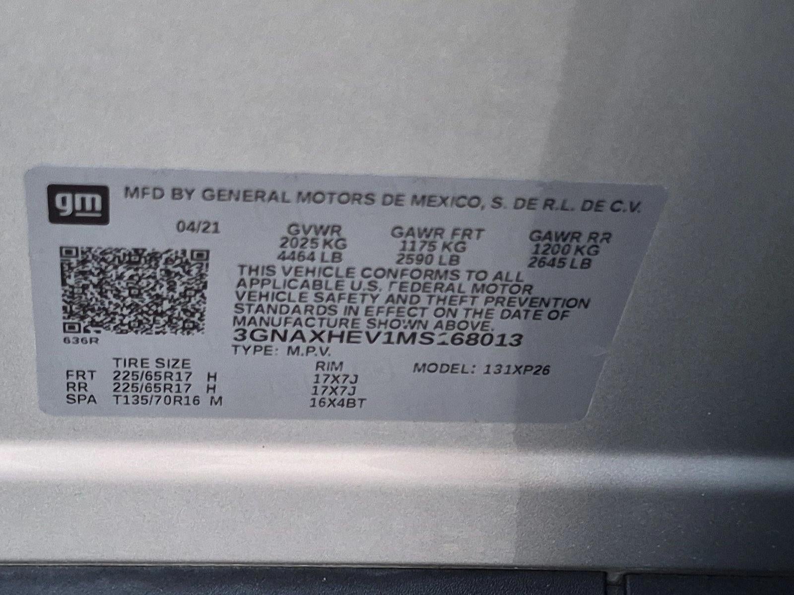 2021 Chevrolet Equinox FWD LS