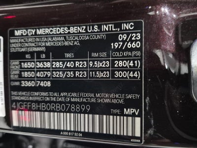 2024 Mercedes-Benz GLS Maybach GLS 600 4MATIC® SUV