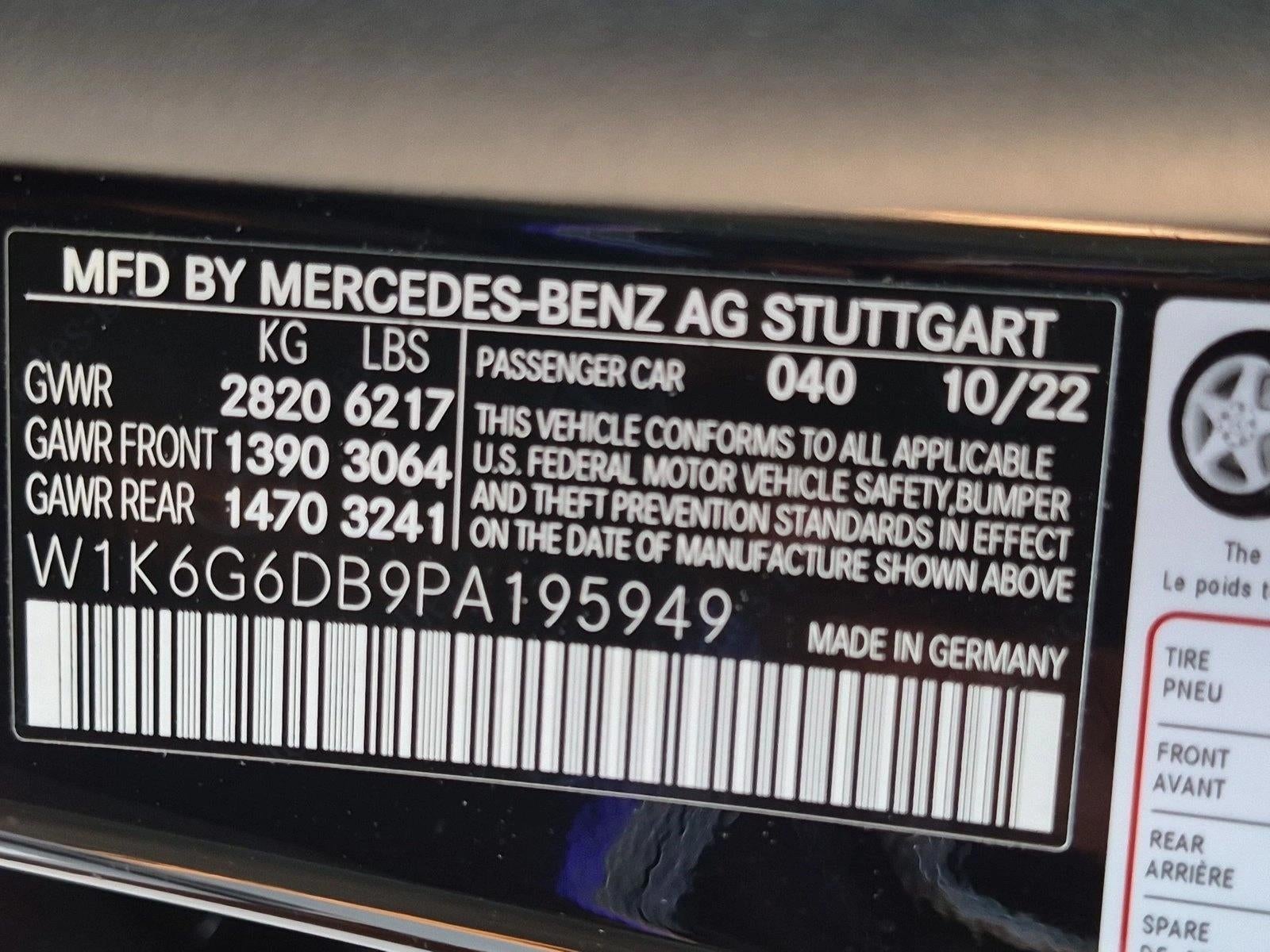 2023 Mercedes-Benz S-Class S 500 4MATIC® Sedan