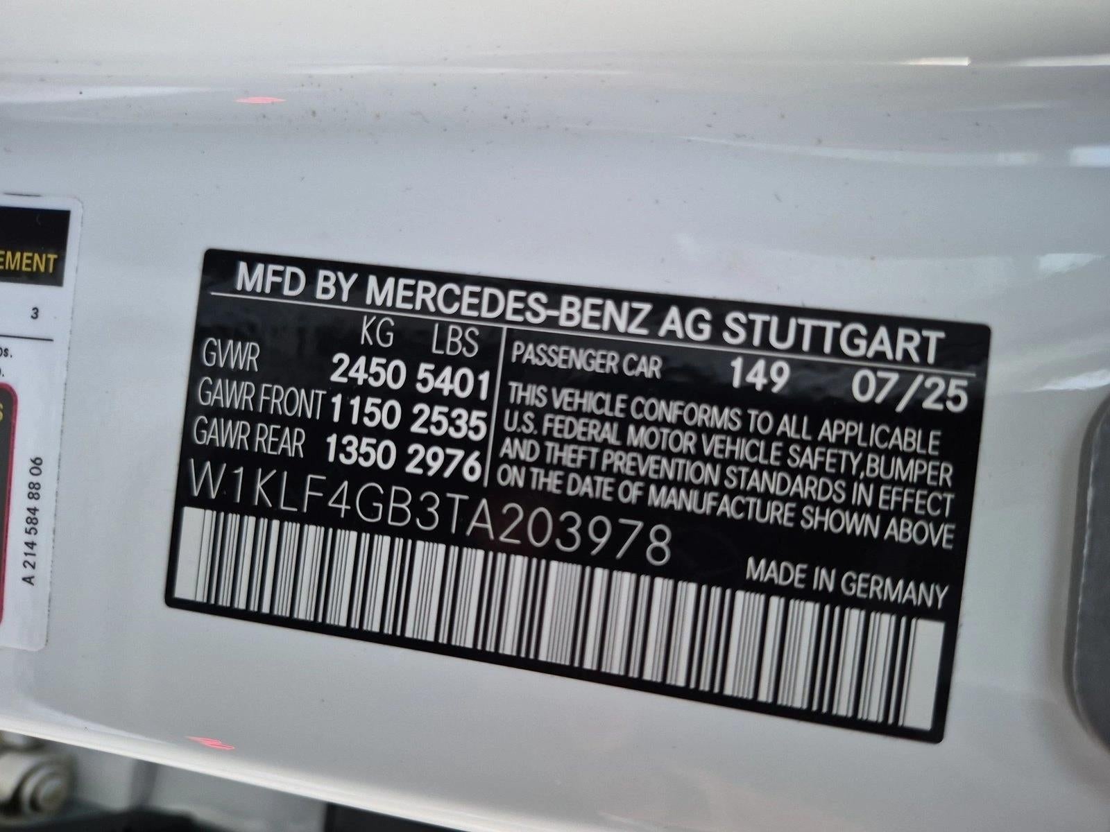2026 Mercedes-Benz E-Class E 350 RWD Sedan