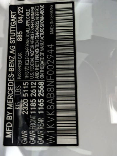 2022 Mercedes-Benz SL-Class AMG® SL 55 Roadster