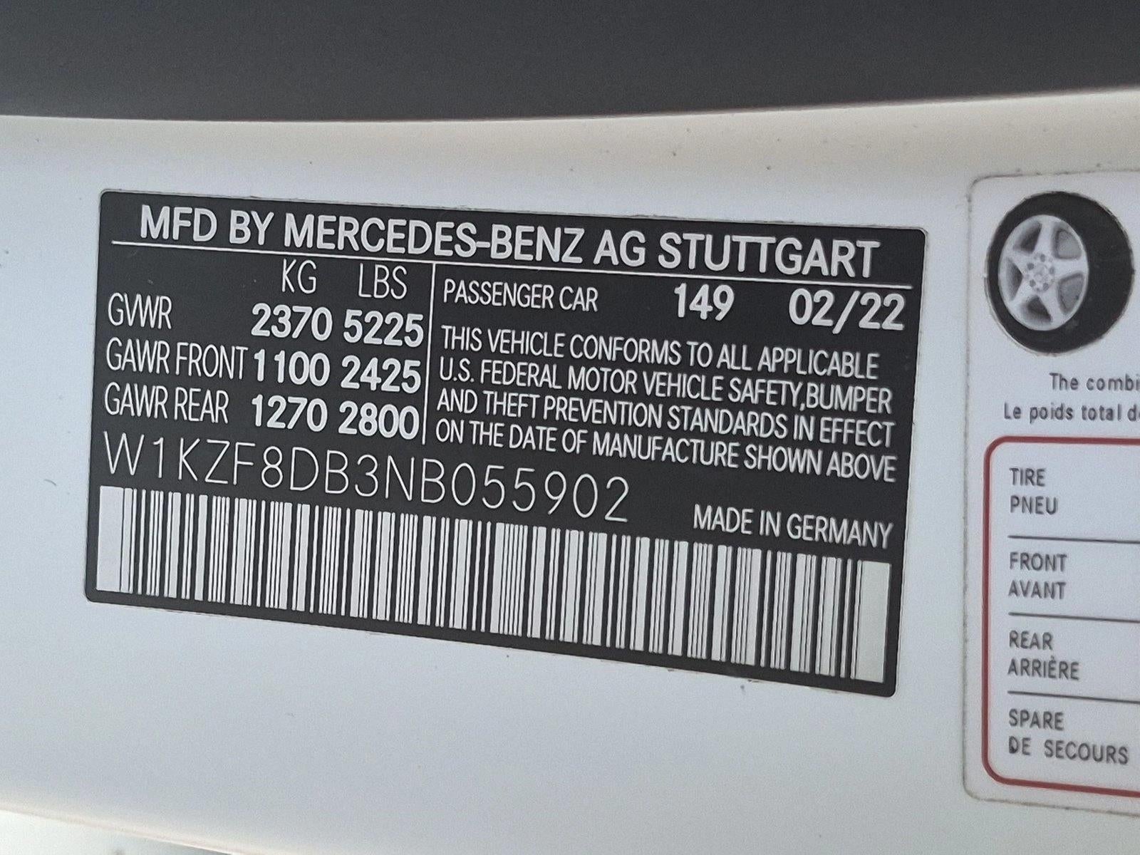 2022 Mercedes-Benz E-Class E 350 RWD Sedan