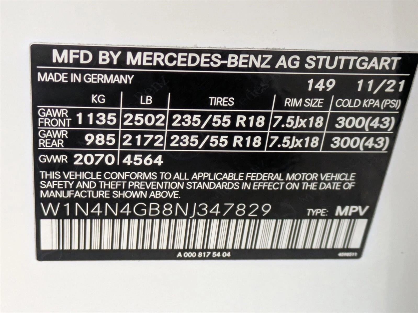 2022 Mercedes-Benz GLA GLA 250 SUV