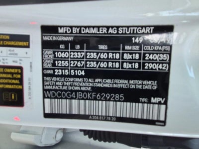 2019 Mercedes-Benz GLC GLC 300 SUV
