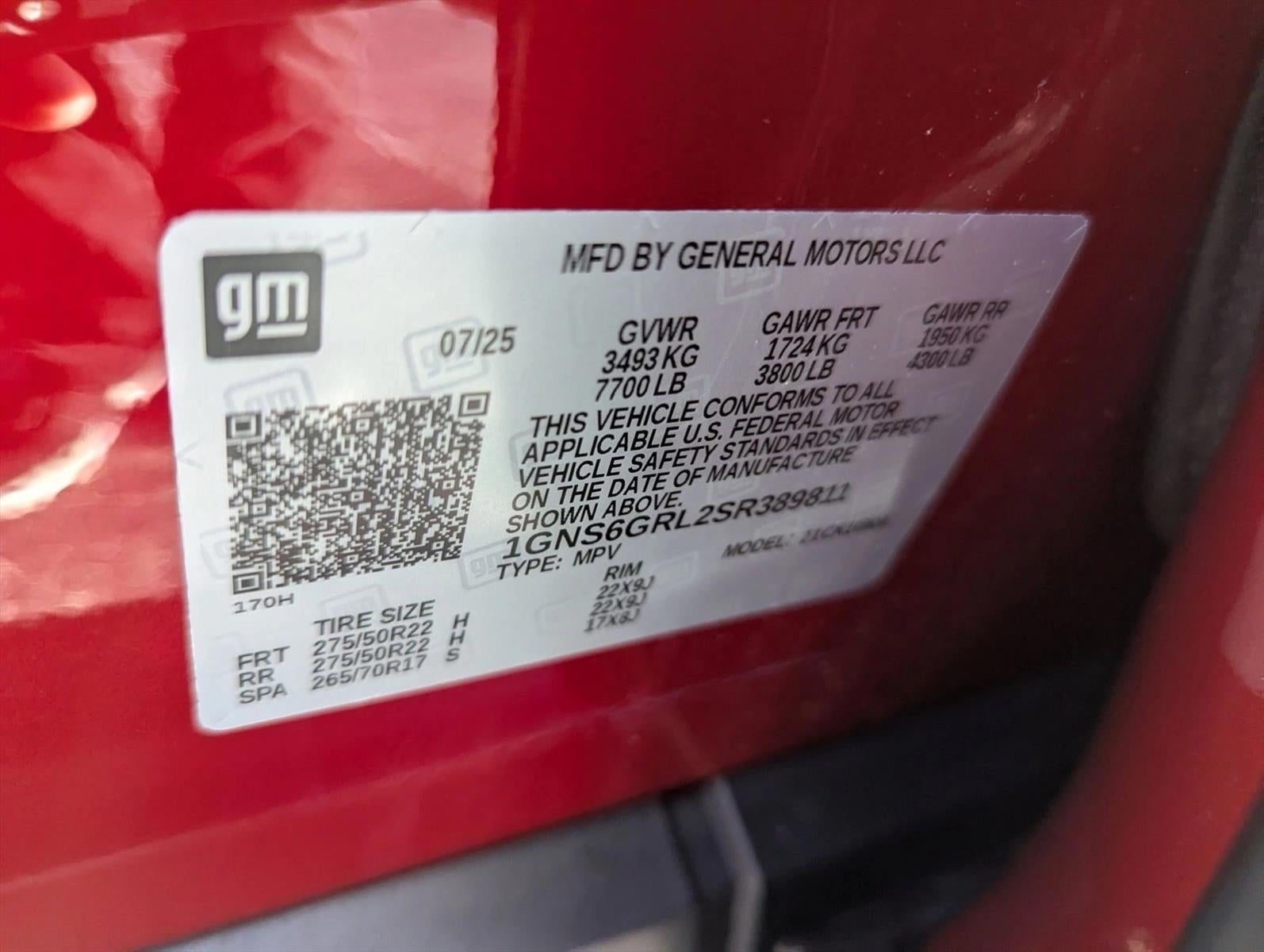 2025 Chevrolet Suburban 4WD High Country