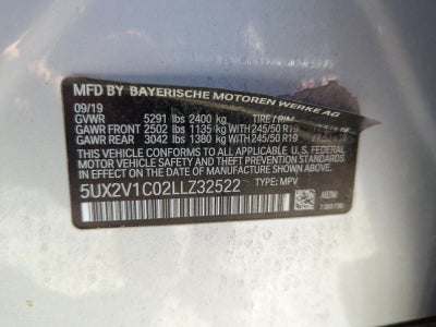 2020 BMW X4 xDrive30i Sports Activity Coupe