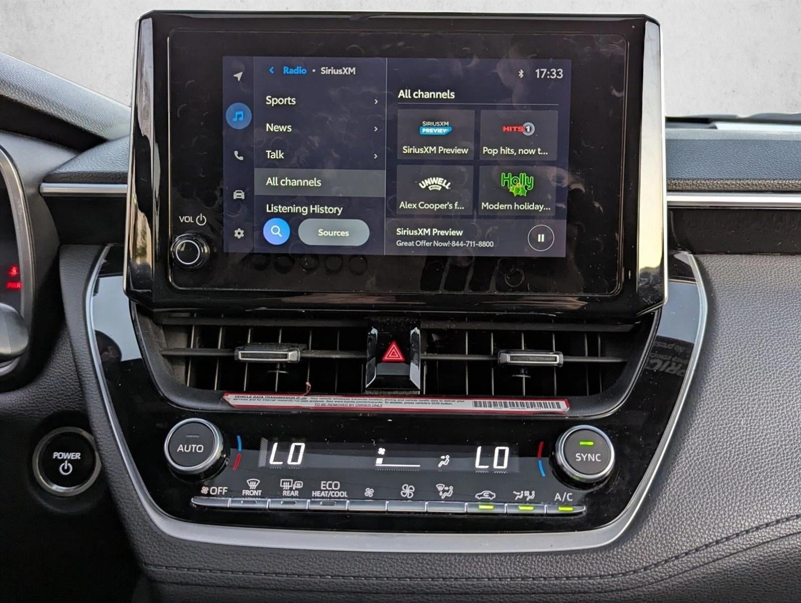 2023 Toyota Corolla Cross Hybrid XSE 4WD (Natl)