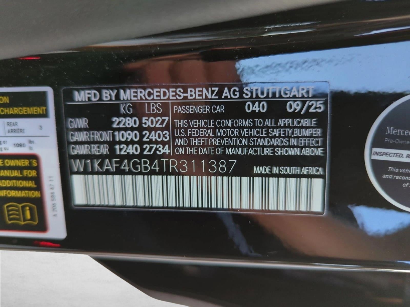 2026 Mercedes-Benz C-Class C 300 Sedan