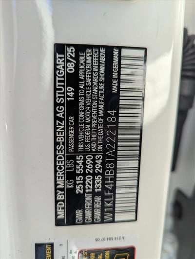 2026 Mercedes-Benz E-Class E 350 4MATIC® Sedan