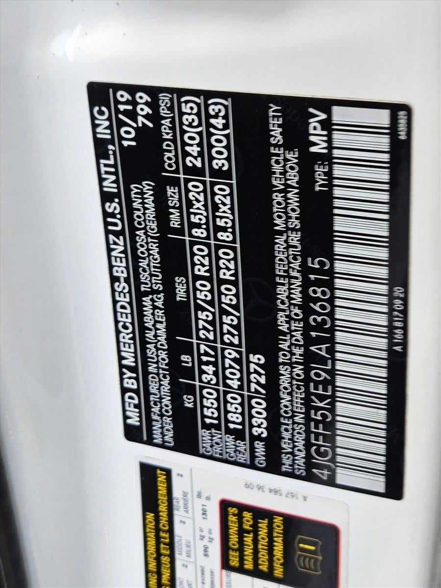 2020 Mercedes-Benz GLS GLS 450 4MATIC® SUV