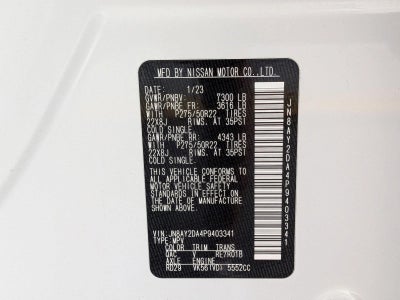 2023 Nissan Armada 4x2 Platinum