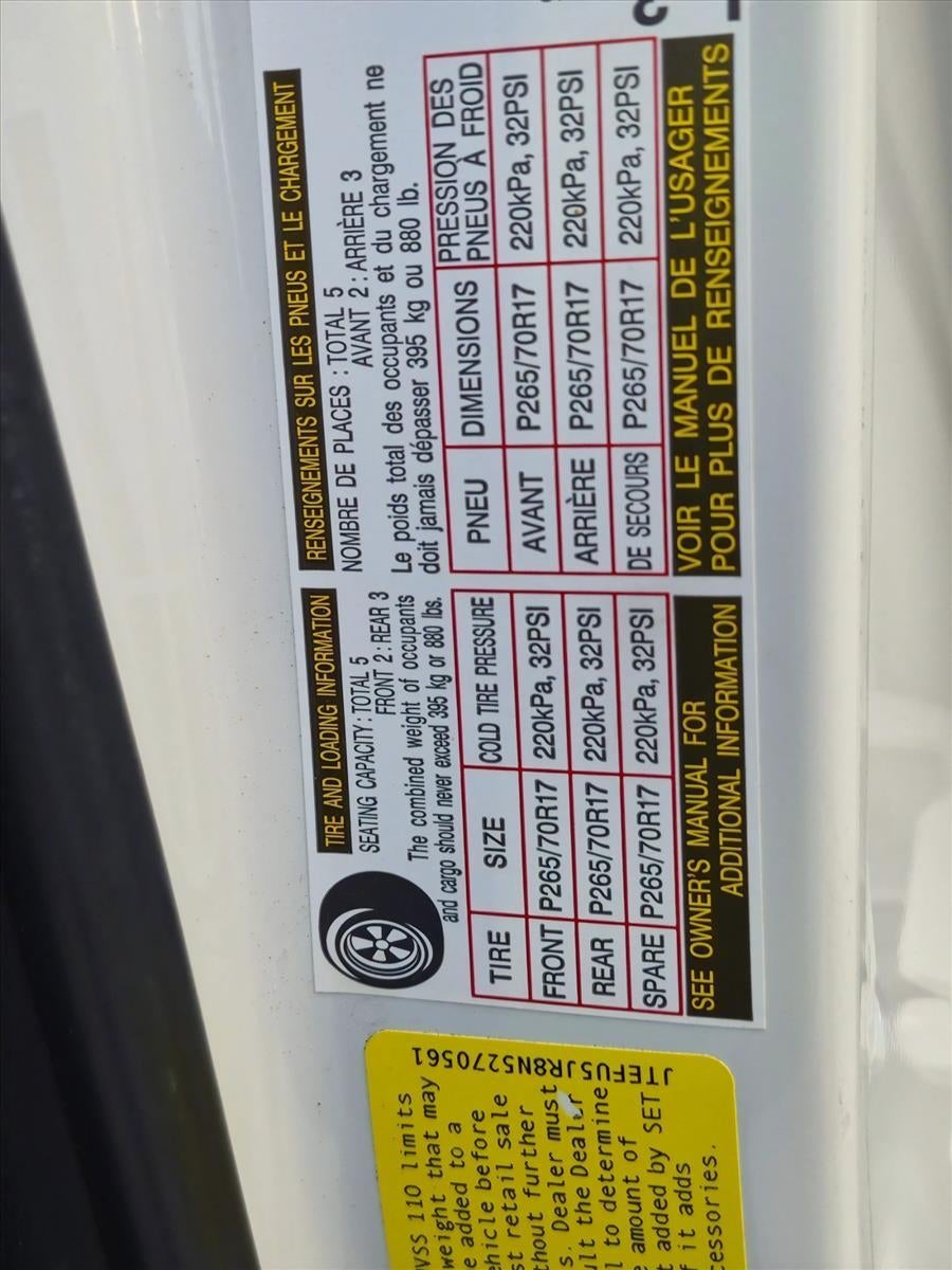 2022 Toyota 4Runner SR5 Premium 2WD (Natl)