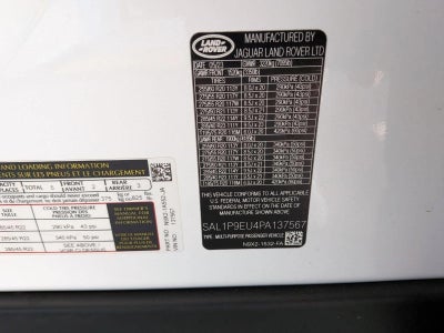 2023 Land Rover Range Rover Sport P360 SE