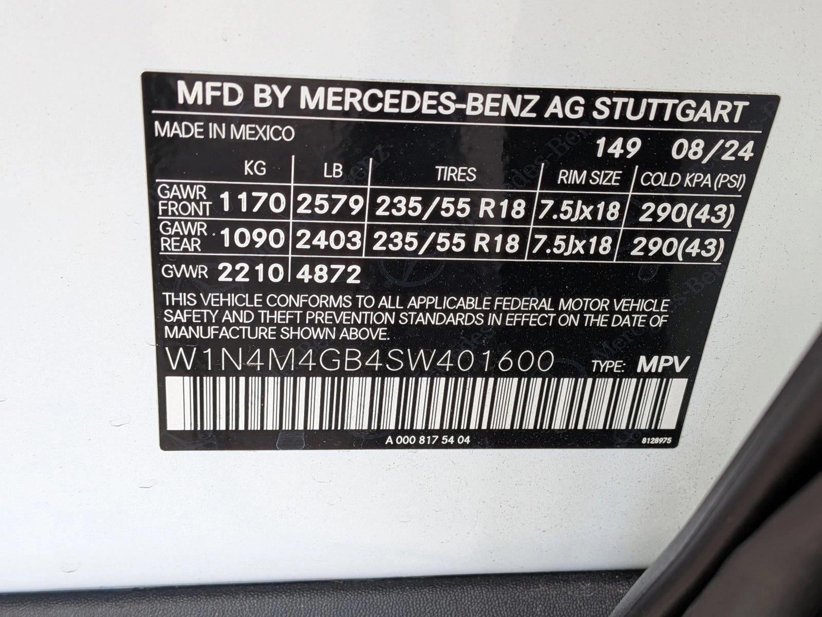 2025 Mercedes-Benz GLB GLB 250 SUV