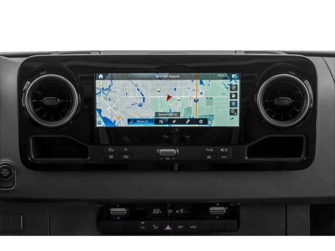 2023 Mercedes-Benz Sprinter Cargo Van 2500 Standard Roof I4 Diesel HO 144" RWD