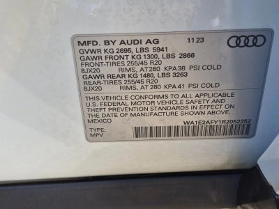 2024 Audi Q5 S line Premium Plus 55 TFSI e quattro