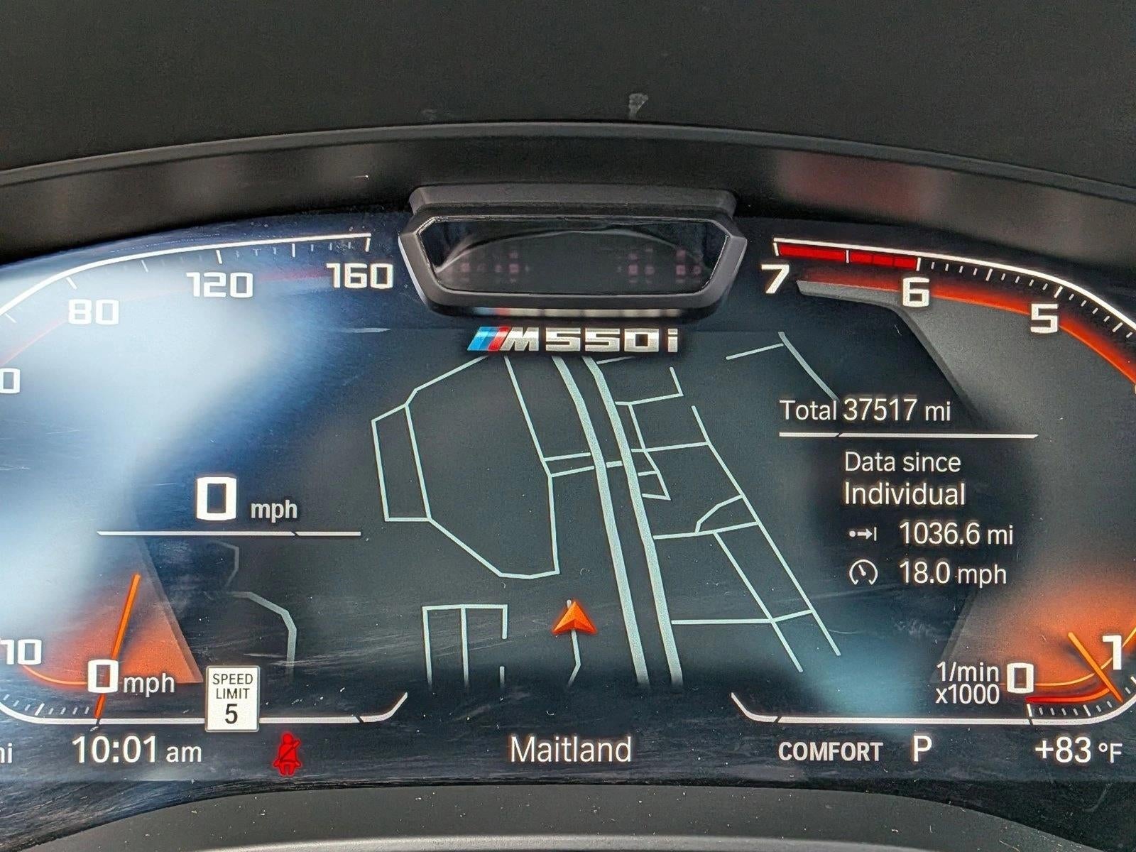 2021 BMW M550i xDrive Sedan