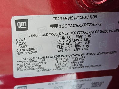2023 Chevrolet Silverado 1500 Crew Cab Short Box 2-Wheel Drive LT
