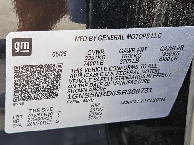 2025 Chevrolet Tahoe 2WD LT