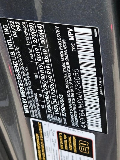 2022 Mercedes-Benz GLE GLE 350 SUV