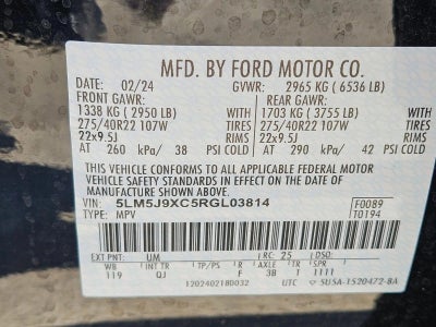 2024 Lincoln Aviator Black Label AWD