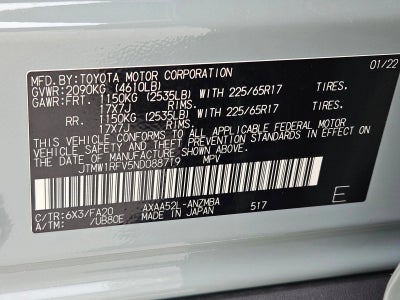 2022 Toyota RAV4 XLE FWD (GS)