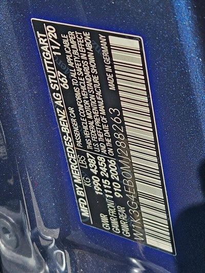 2021 Mercedes-Benz A-Class A 220 Sedan