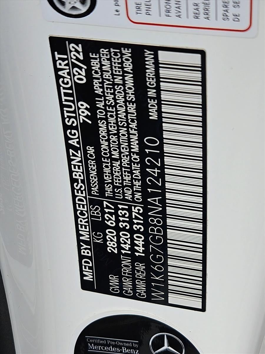 2022 Mercedes-Benz S-Class S 580 4MATIC® Sedan