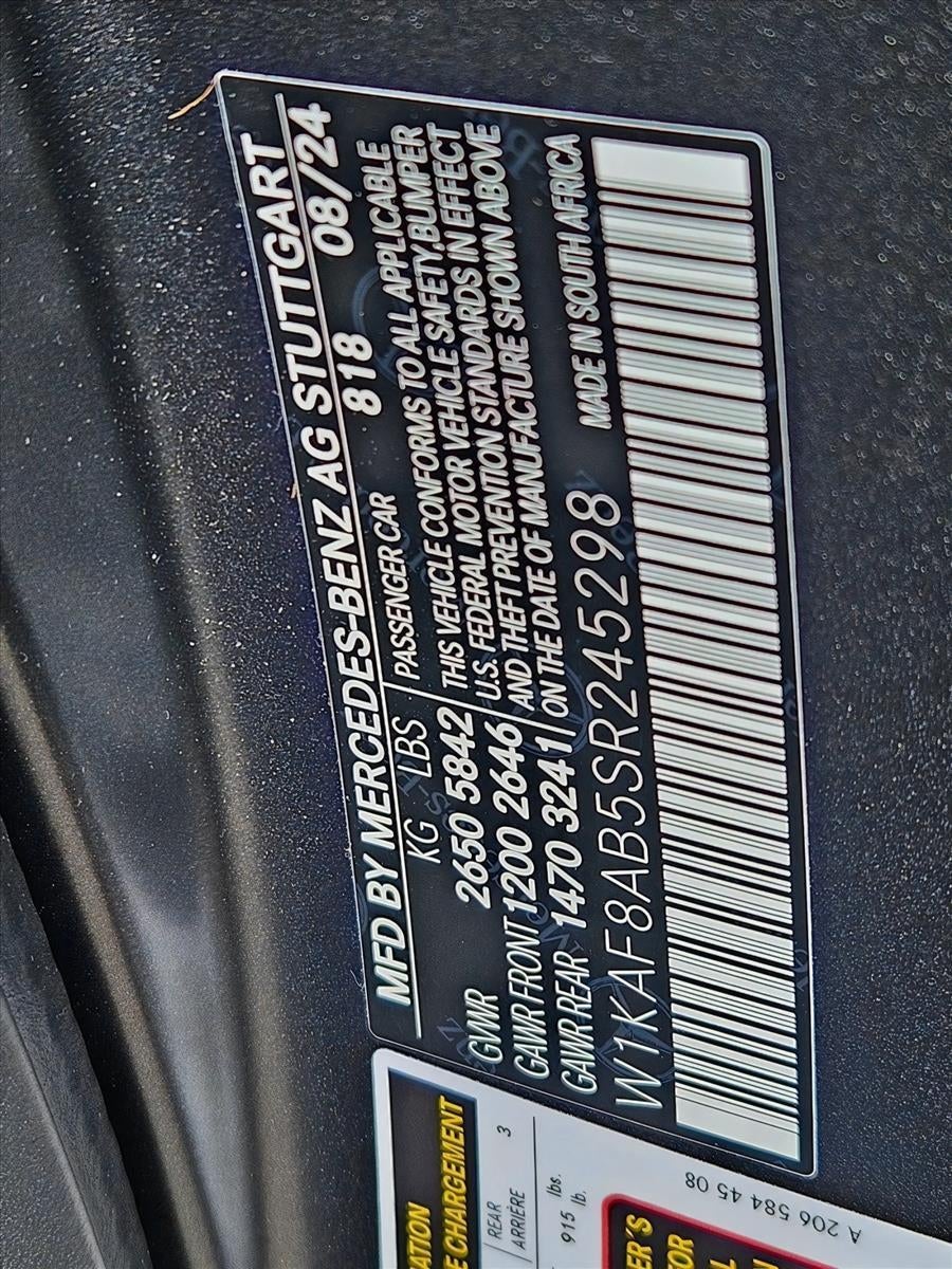 2025 Mercedes-Benz C-Class AMG® C 63 S E Performance Sedan