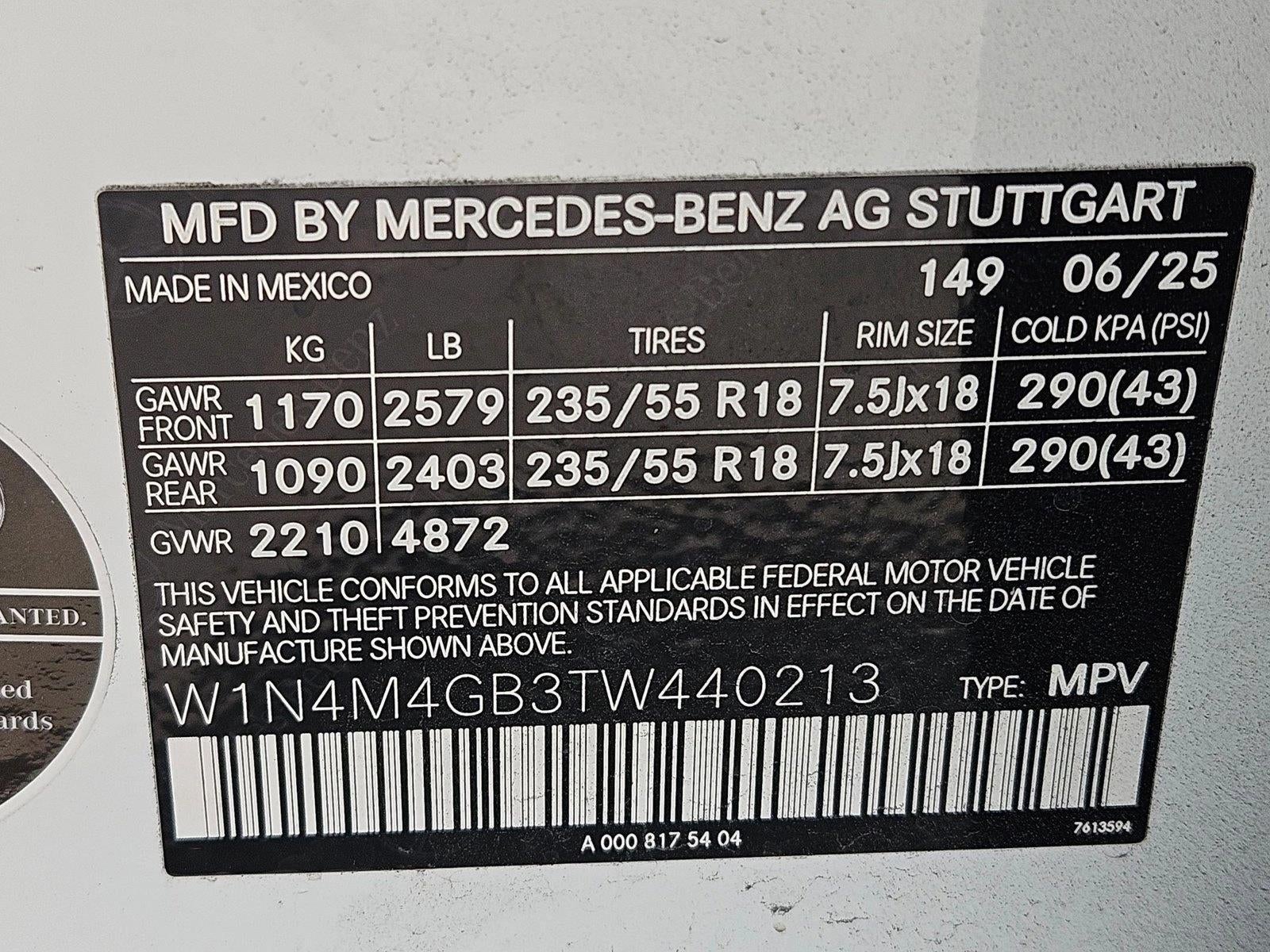 2026 Mercedes-Benz GLB GLB 250 SUV