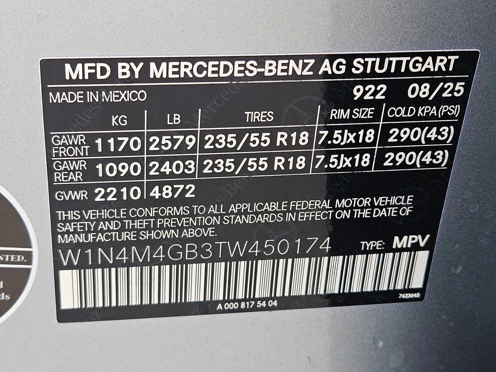 2026 Mercedes-Benz GLB GLB 250 SUV