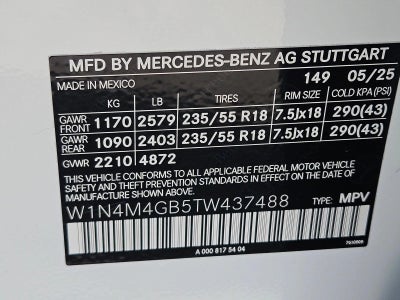 2026 Mercedes-Benz GLB GLB 250 SUV