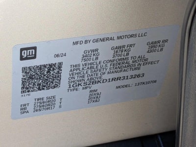 2024 GMC Yukon 4WD 4dr SLT