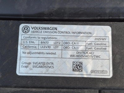 2025 Volkswagen Atlas Cross Sport 2.0T SE FWD