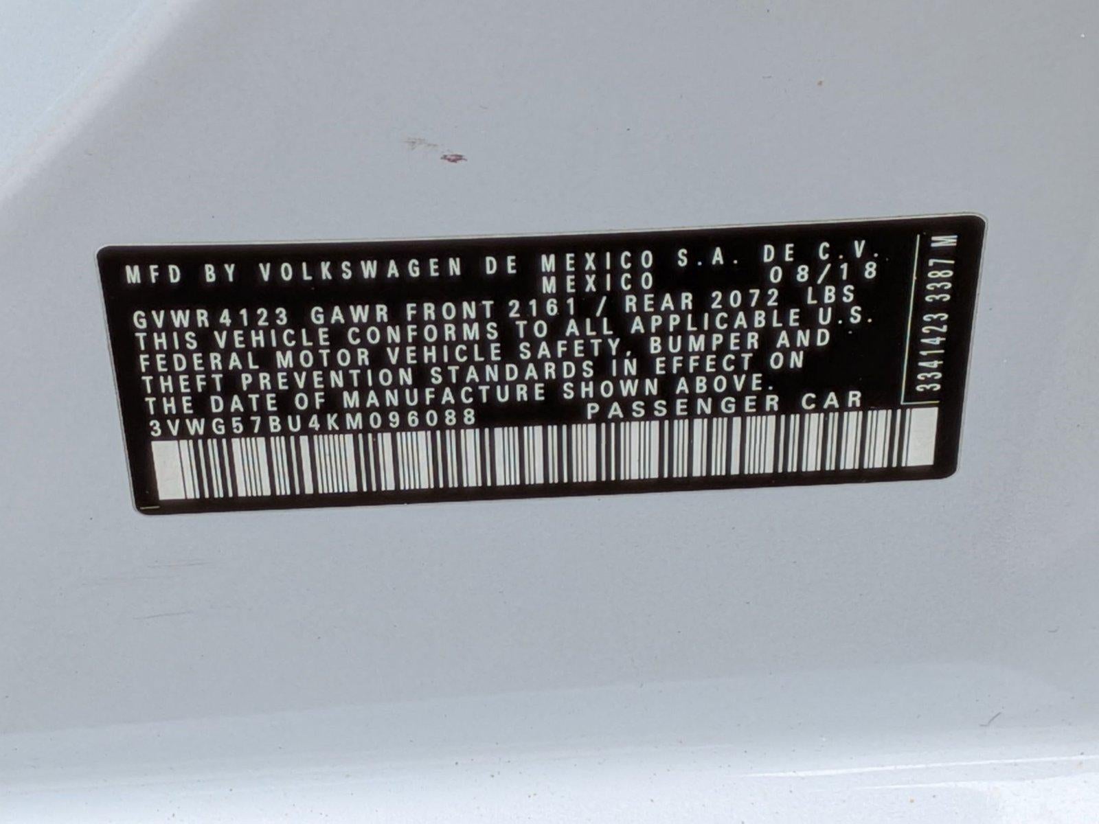 2019 Volkswagen Jetta SEL Premium Auto w/SULEV *Ltd Avail*