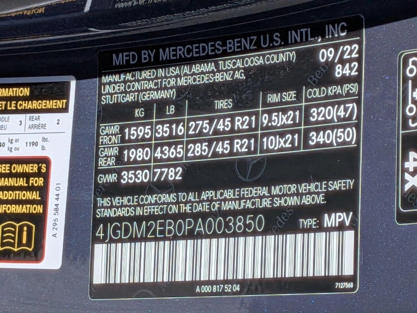 2023 Mercedes-Benz EQS EQS 450 4MATIC® SUV