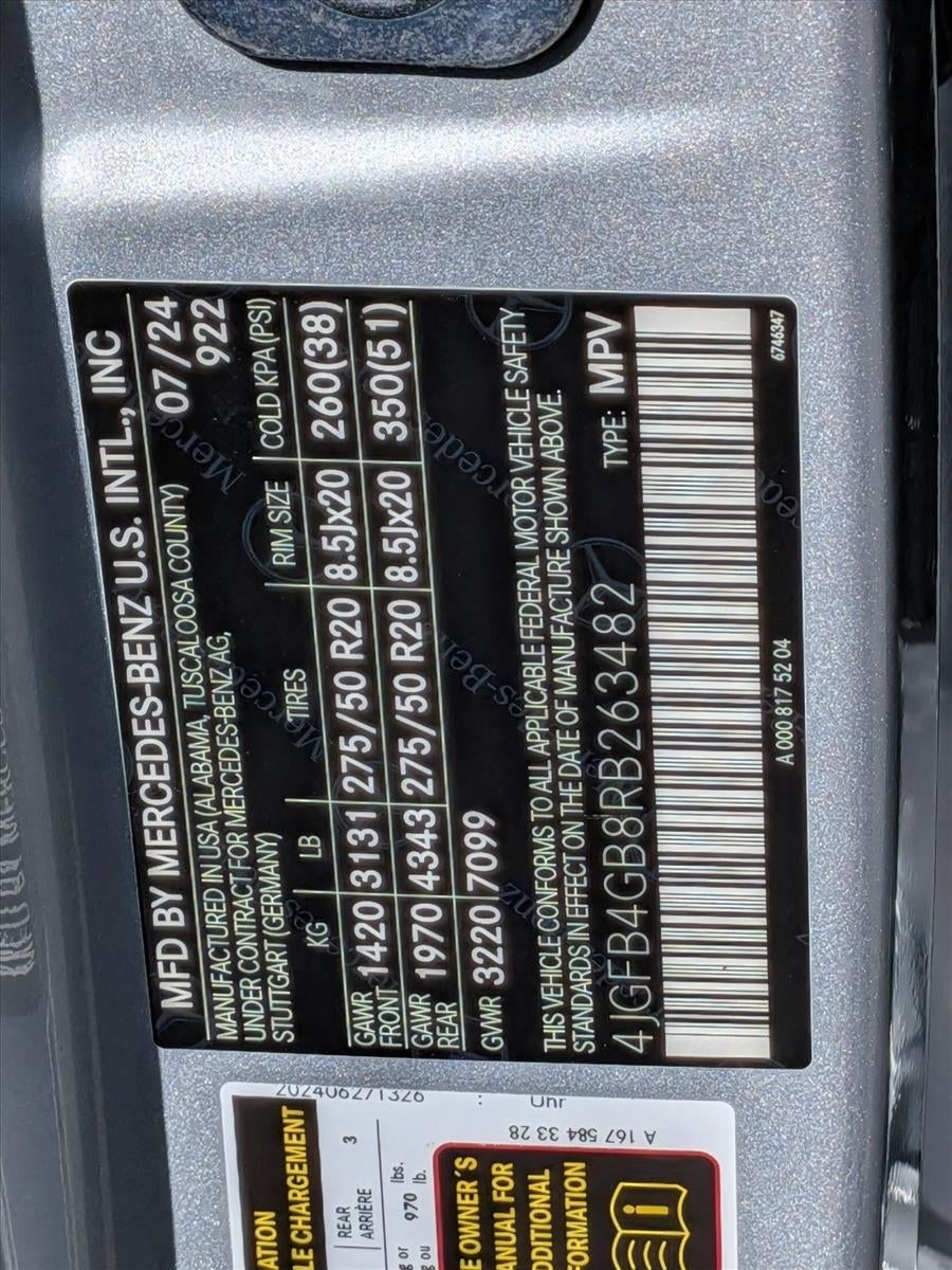 2024 Mercedes-Benz GLE GLE 450e Plug-In Hybrid 4MATIC® SUV