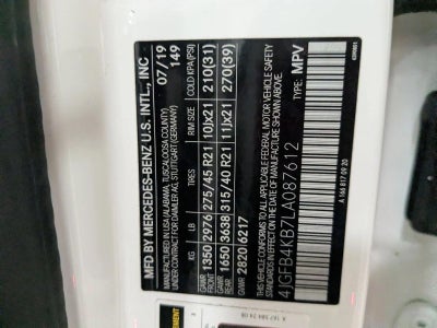 2020 Mercedes-Benz GLE GLE 350 4MATIC® SUV